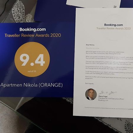 Apartment Nikola Orange Ohrida Exterior foto