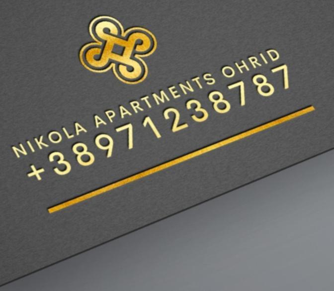 Apartment Nikola Orange Ohrida Exterior foto